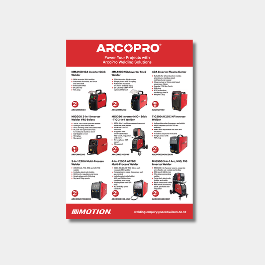 ArcoPro Welding Flyer