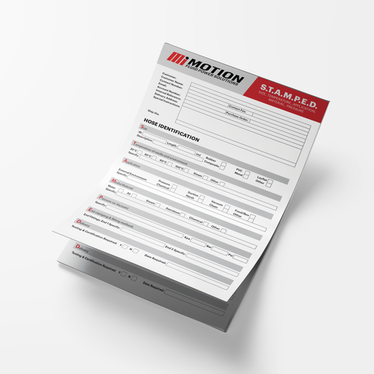 MFS Stamped Form — A5 Pads