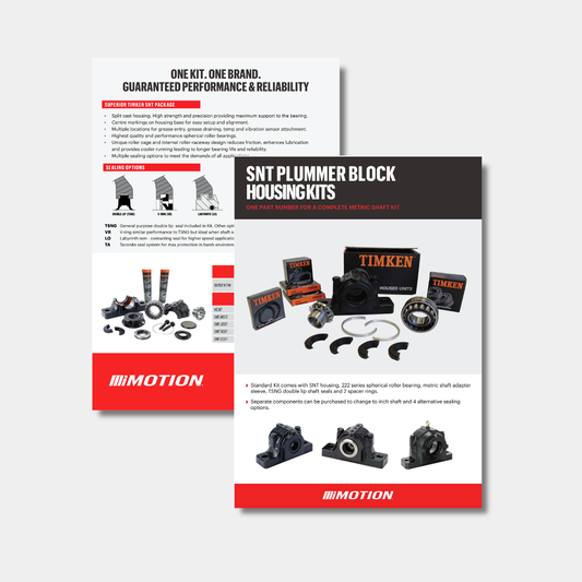 Timken SNT Plummer Blocks Flyer